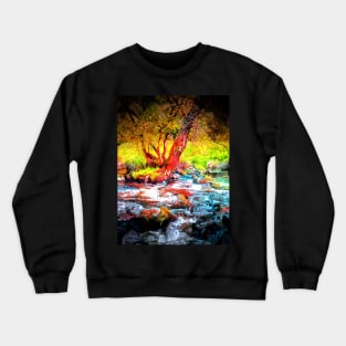 River Mosaic Crewneck Sweatshirt